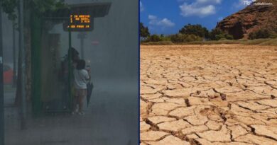 Il meteo spacca l'Italia, tra ondata di calore al Centro Sud e nubifragi al Nord
