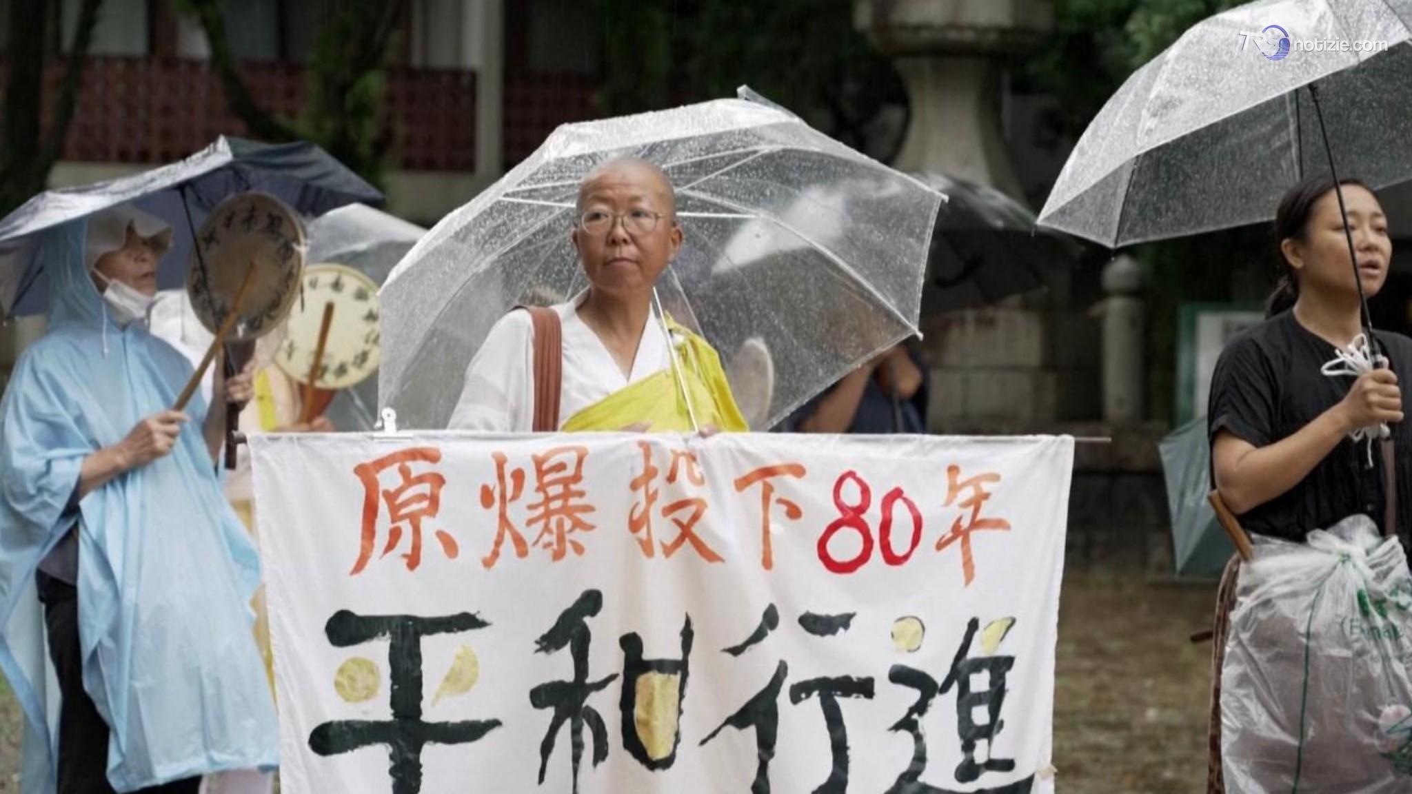 Nagasaki commemora vittime dell'atomica