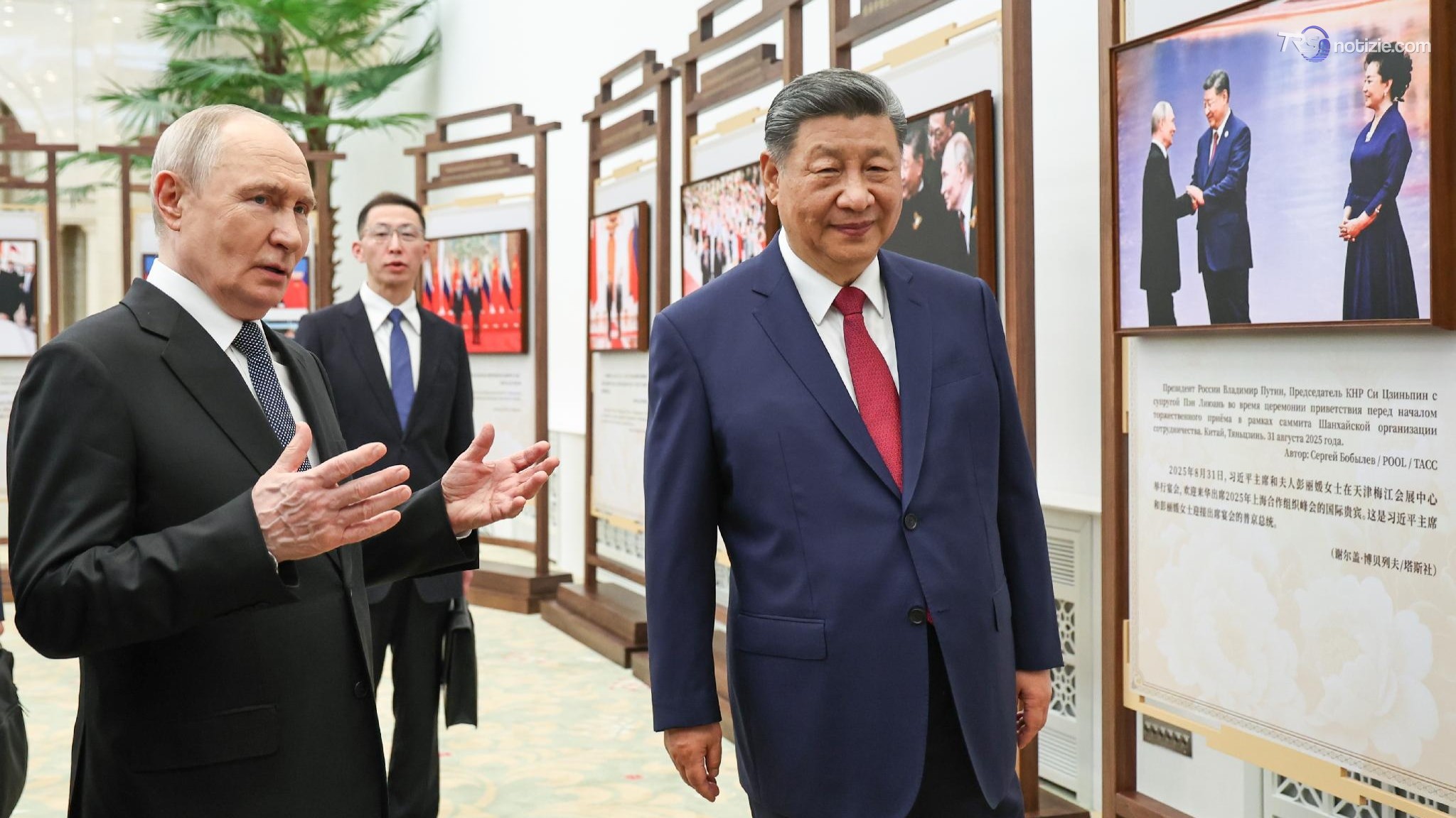 Mosca: incontro Putin-Xi il 31 agosto