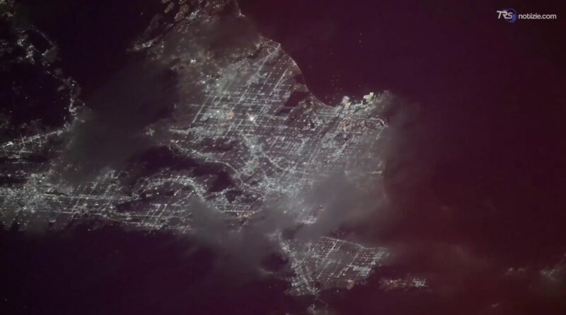 Los Angeles, i fuochi del 4 luglio visti dallo spazio: il video della Stazione spaziale