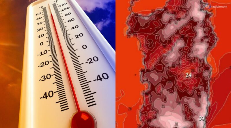 Aumenta l'afa: oggi 7 città da bollino rosso, venerdì saranno sedici. E arrivano anche i temporali