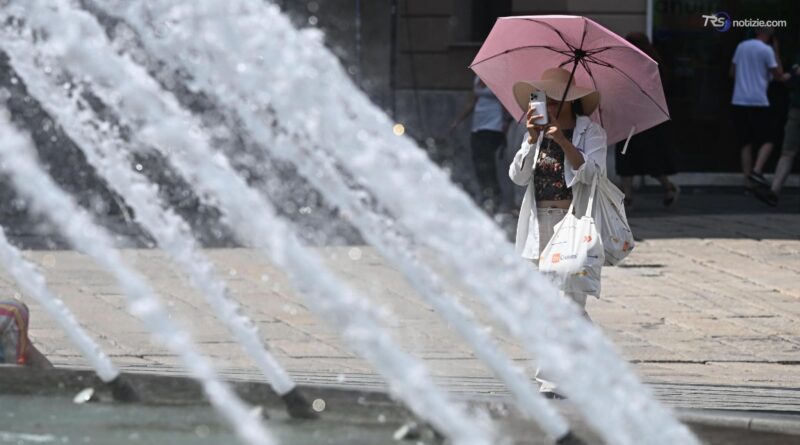 Record storico di caldo in Italia: giovedì 27 città da bollino rosso