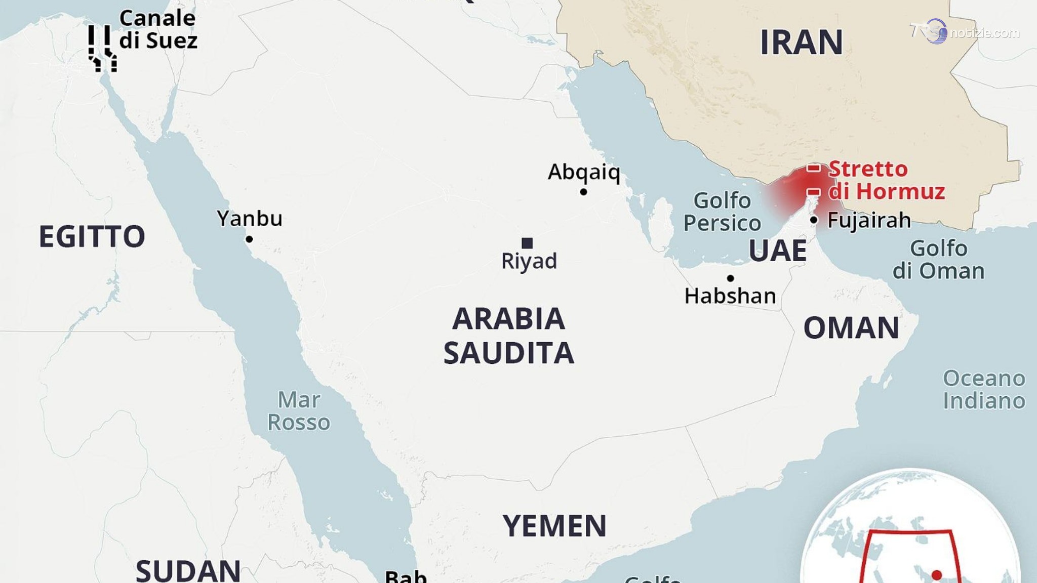 Iran: accordo con l'Oman su Hormuz