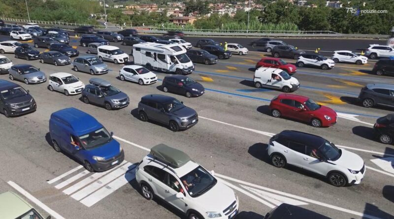 Rientro vacanze, bollino rosso traffico