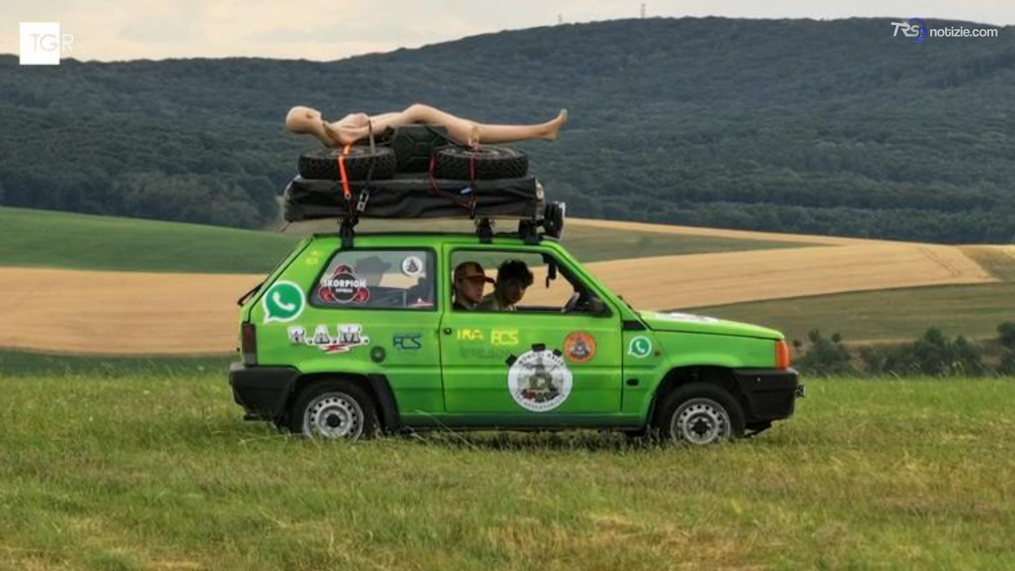 Con la Panda verso la Mongolia, il viaggio di Mirko e Alessandro