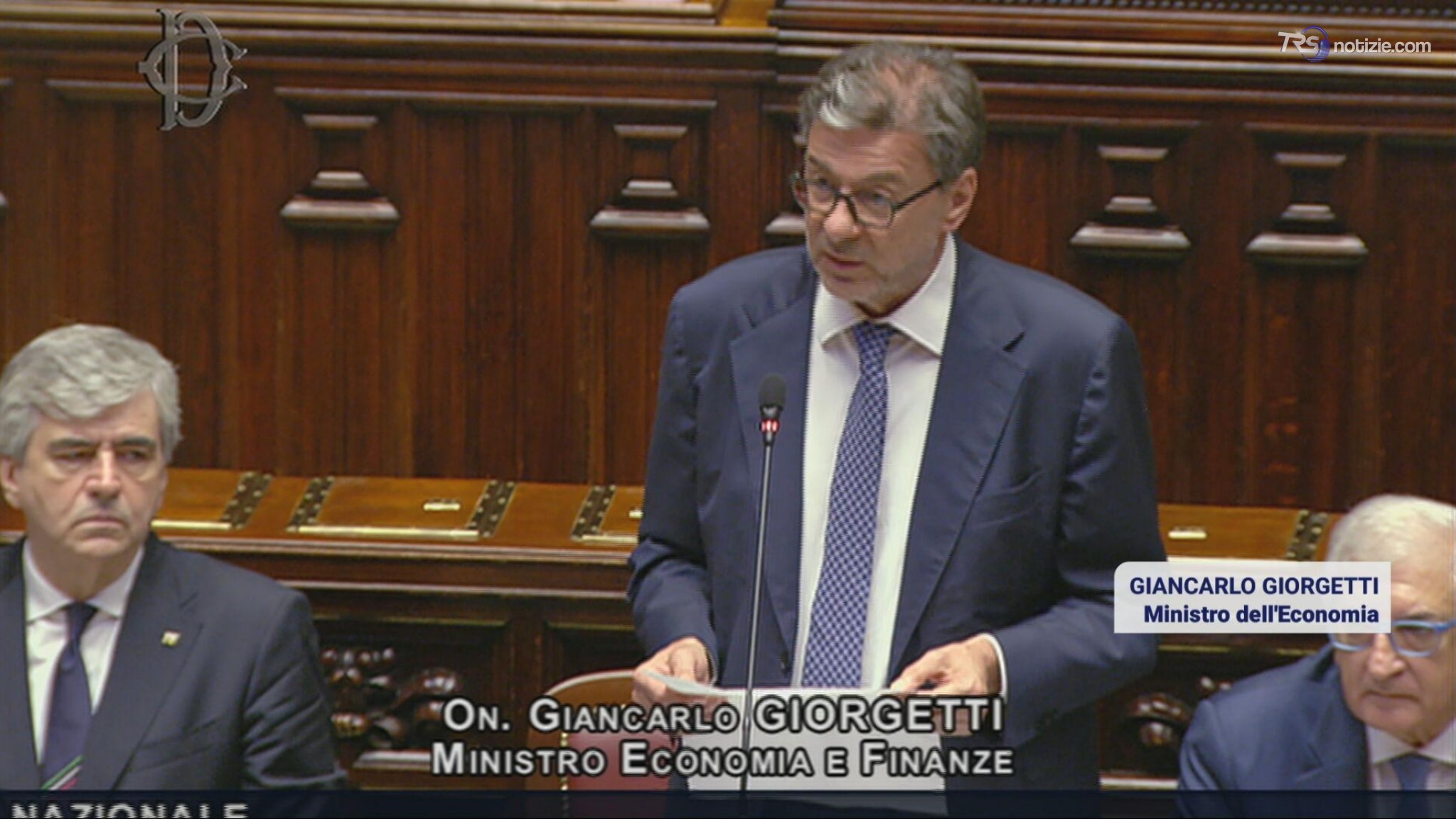Giorgetti alla Camera: "Shock energetico richiede incremento spesa, lo stesso per difesa"