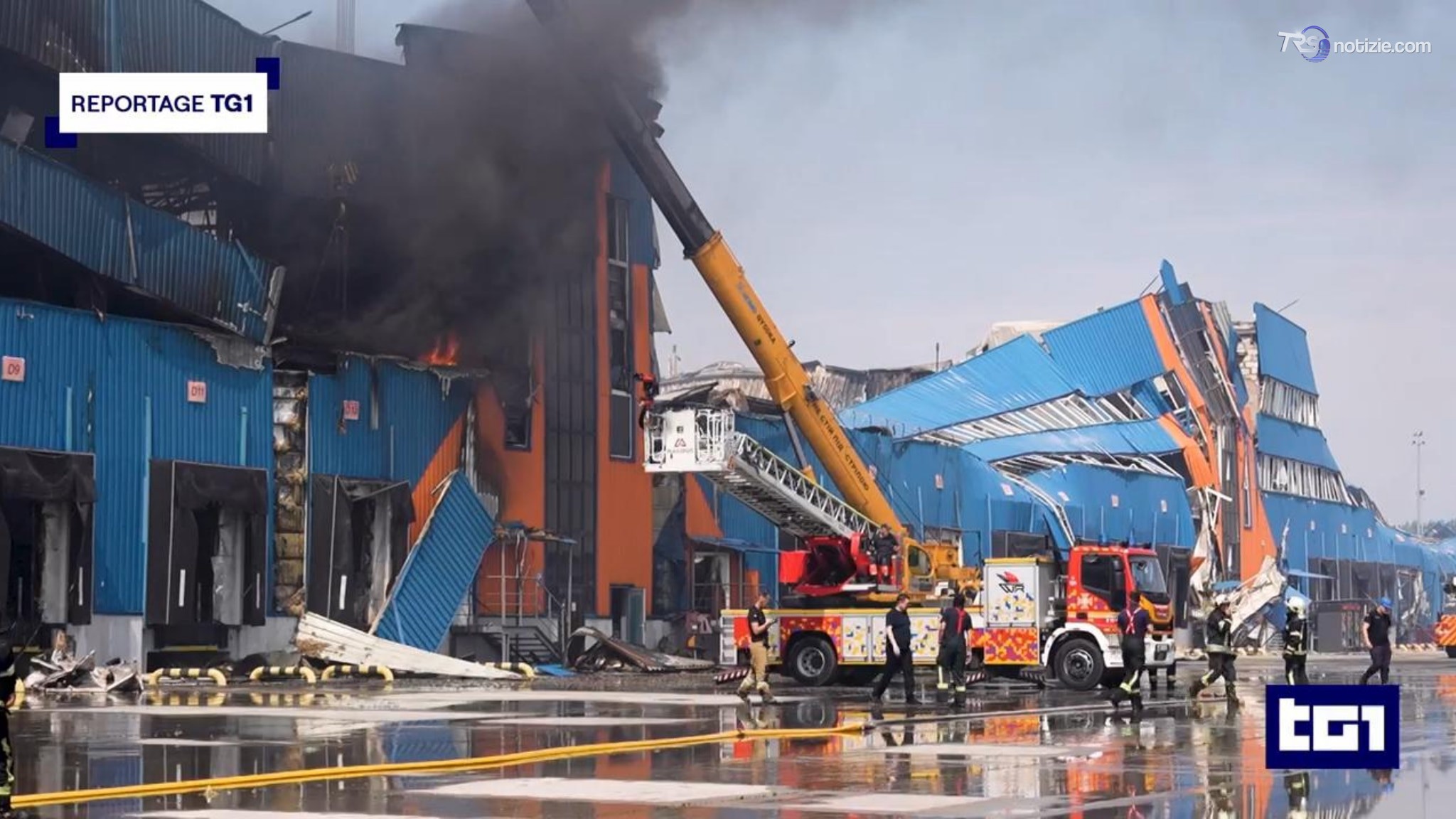 Kiev sotto attacco missilistico russo, morti e feriti