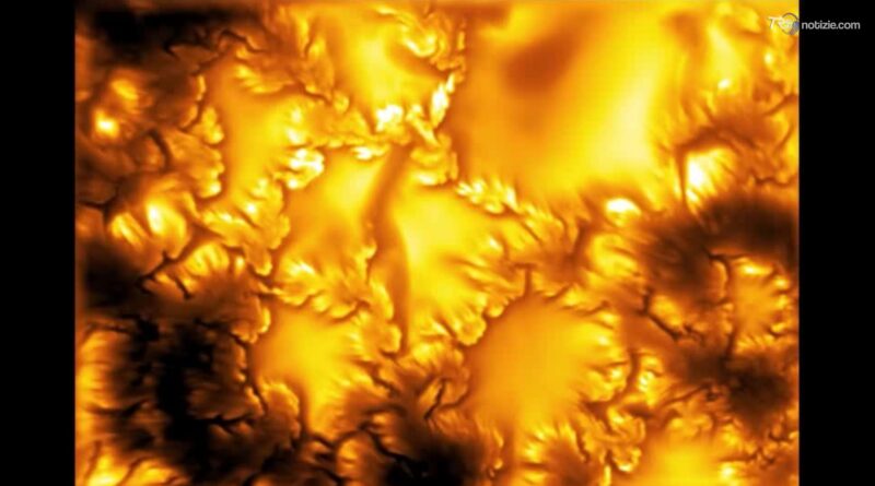Il Sole come non l'abbiamo mai visto: vortici di plasma sulla superficie