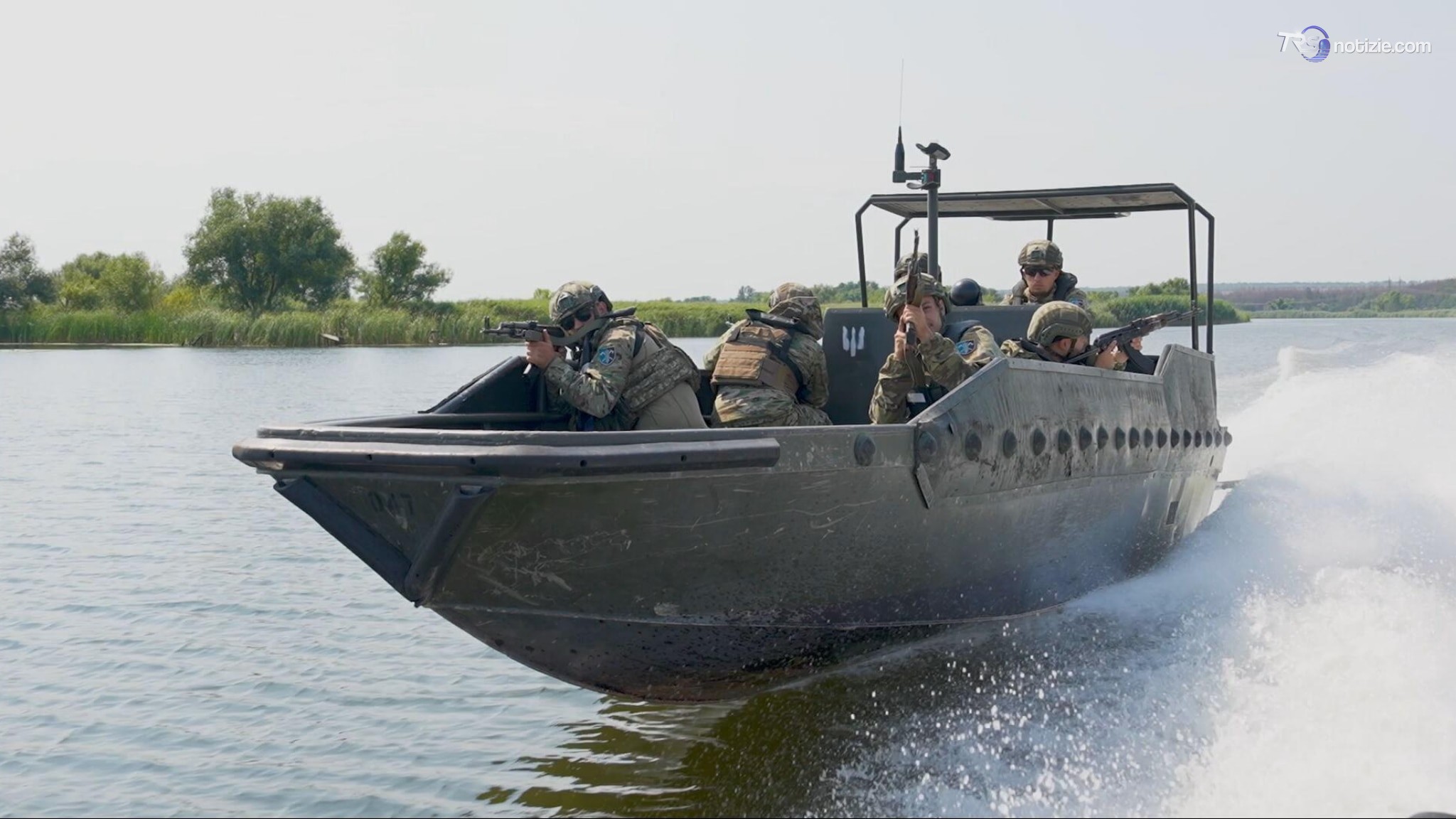 La guerra dei droni sul fiume Dnipro