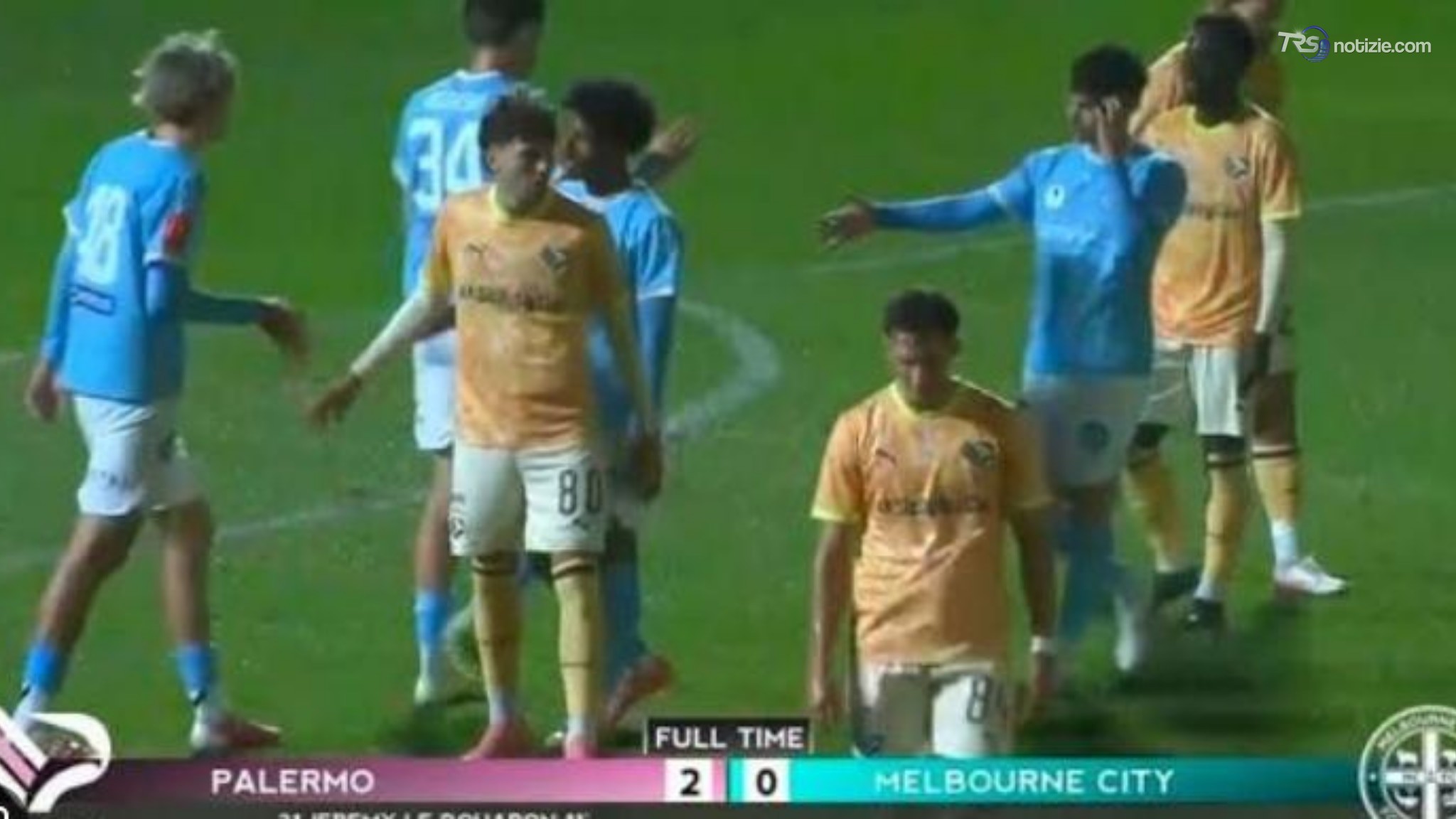 Calcio, A Perth il Palermo batte il Melbourne City per due a zero