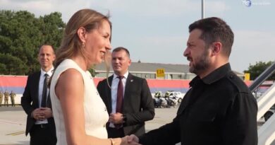 Il presidente ucraino Zelenskiy arriva in Serbia per la sua prima visita