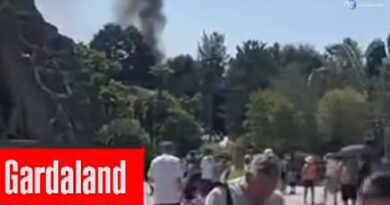 Gardaland, nuovo incendio a pochi metri dalle attrazioni: "Il parco rimane aperto al pubblico"