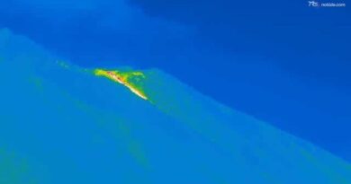 Ingv, tracimazione dall'area craterica Nord dello Stromboli