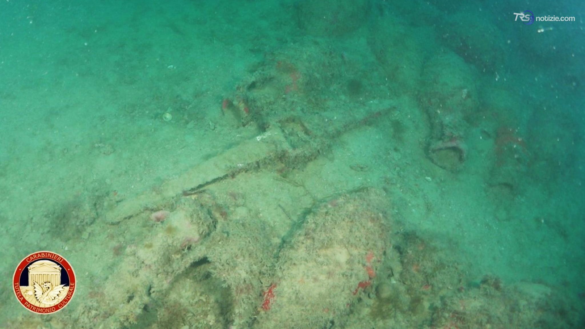 Un relitto di epoca romana individuato al largo di Mazara del Vallo