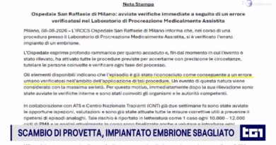 Scambio di provette al San Raffaele: impiantato embrione errato, laboratorio sospeso