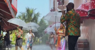 A Dubai arriva la "Raining Street": per sfuggire al caldo torrido pioggia scrosciante artificiale