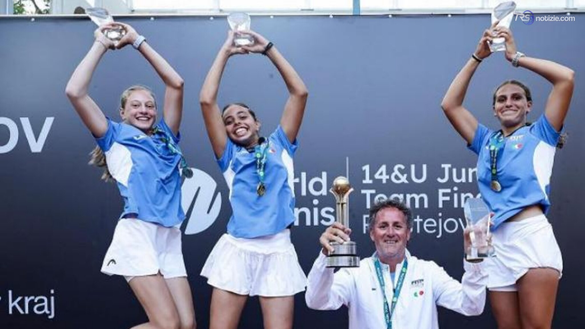 Tennis, la catanese Conticello nella squadra Under 14 conquista le World Tennis Junior Team Finals