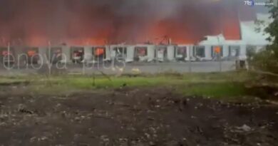 Media: in fiamme un centro logistico russo colpito da droni ucraini