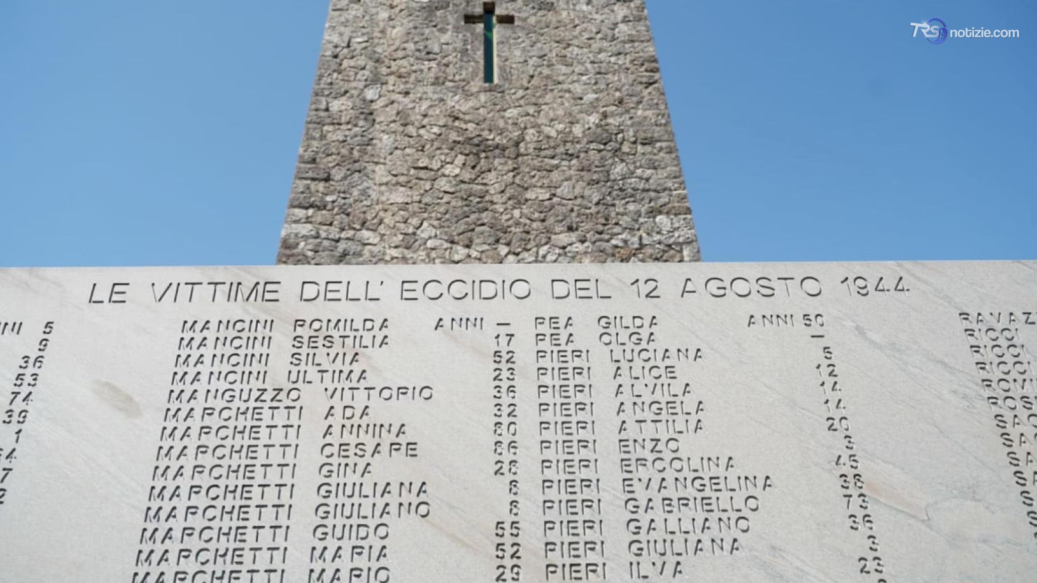 Stazzema, Mattarella: "Sui nostri giorni sono tornate guerre e volontà di dominio"