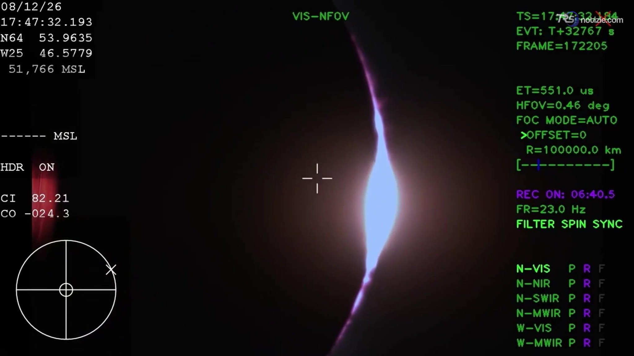 La Nasa riprende l'eclissi totale dall'alto: le immagini mozzafiato sopra l'Islanda
