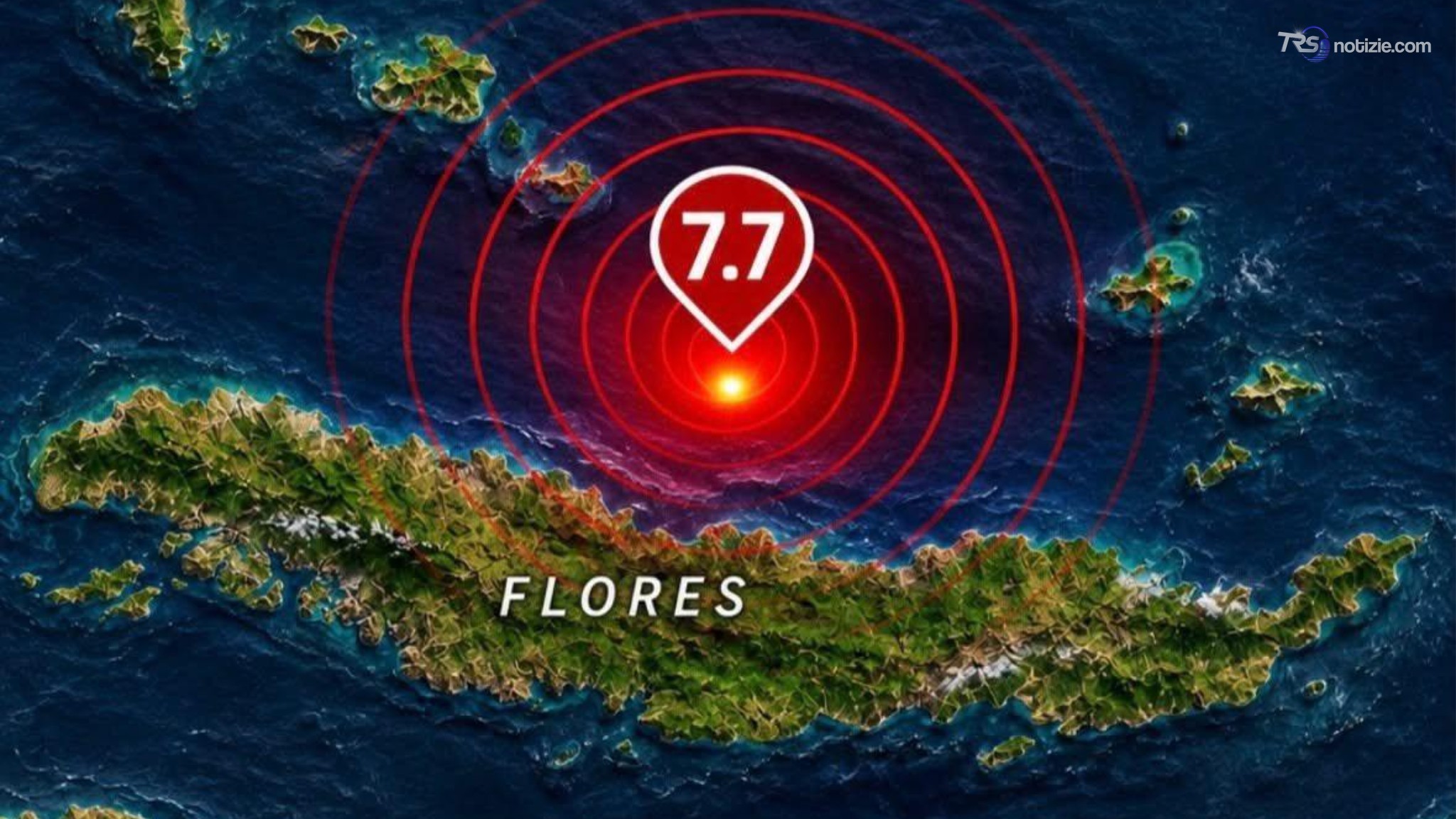 Terremoto di magnitudo 7.7 in Indonesia orientale: l'Agenzia sismologica lancia l'allerta tsunami