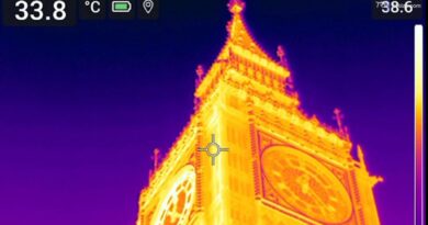 Londra a 62 gradi, la termocamera registra l'inferno di calore al suolo