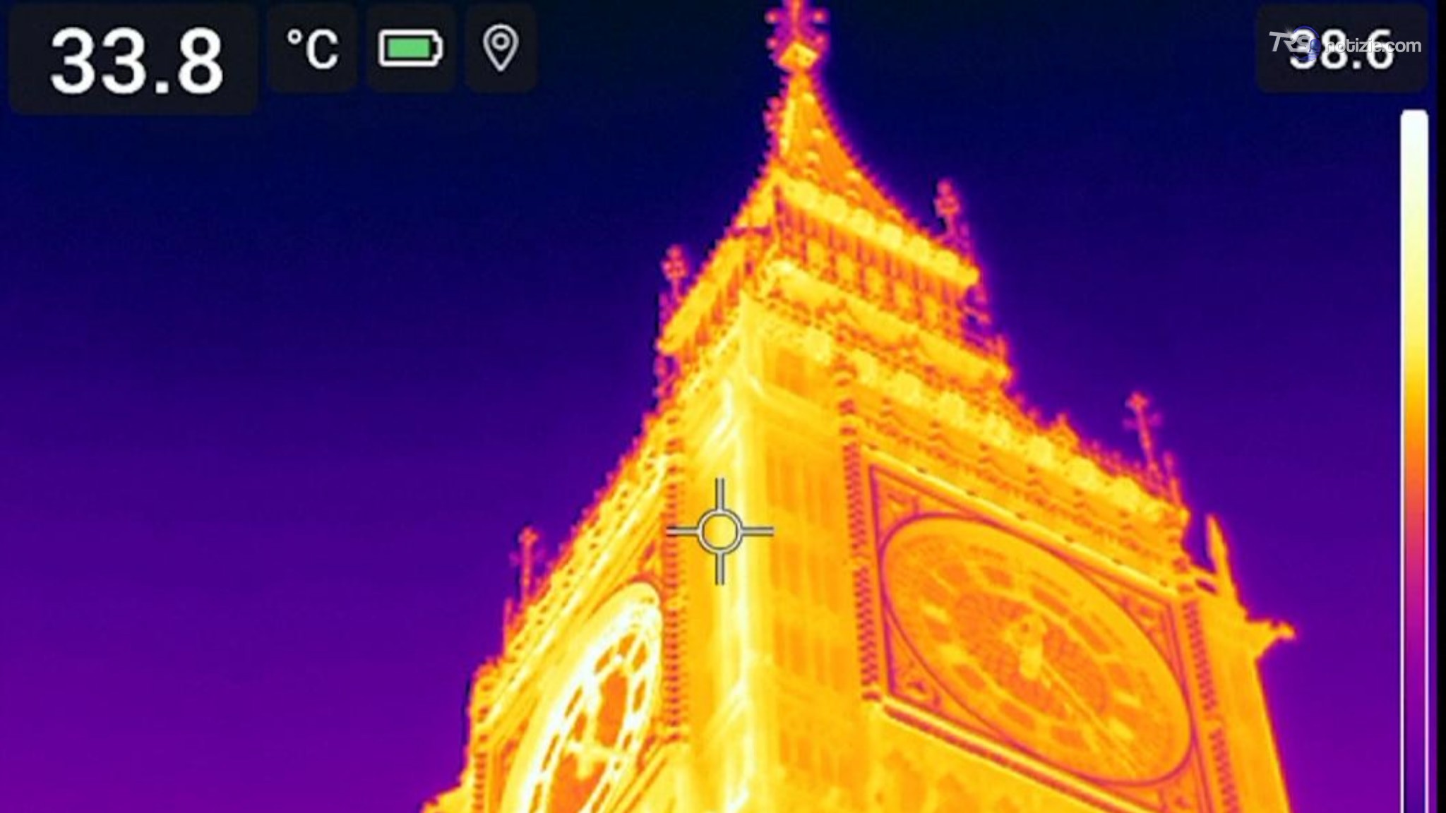 Londra a 62 gradi, la termocamera registra l'inferno di calore al suolo