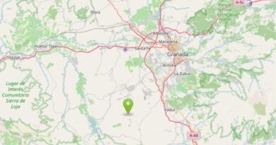 Terremoto a Granada, danni e crolli