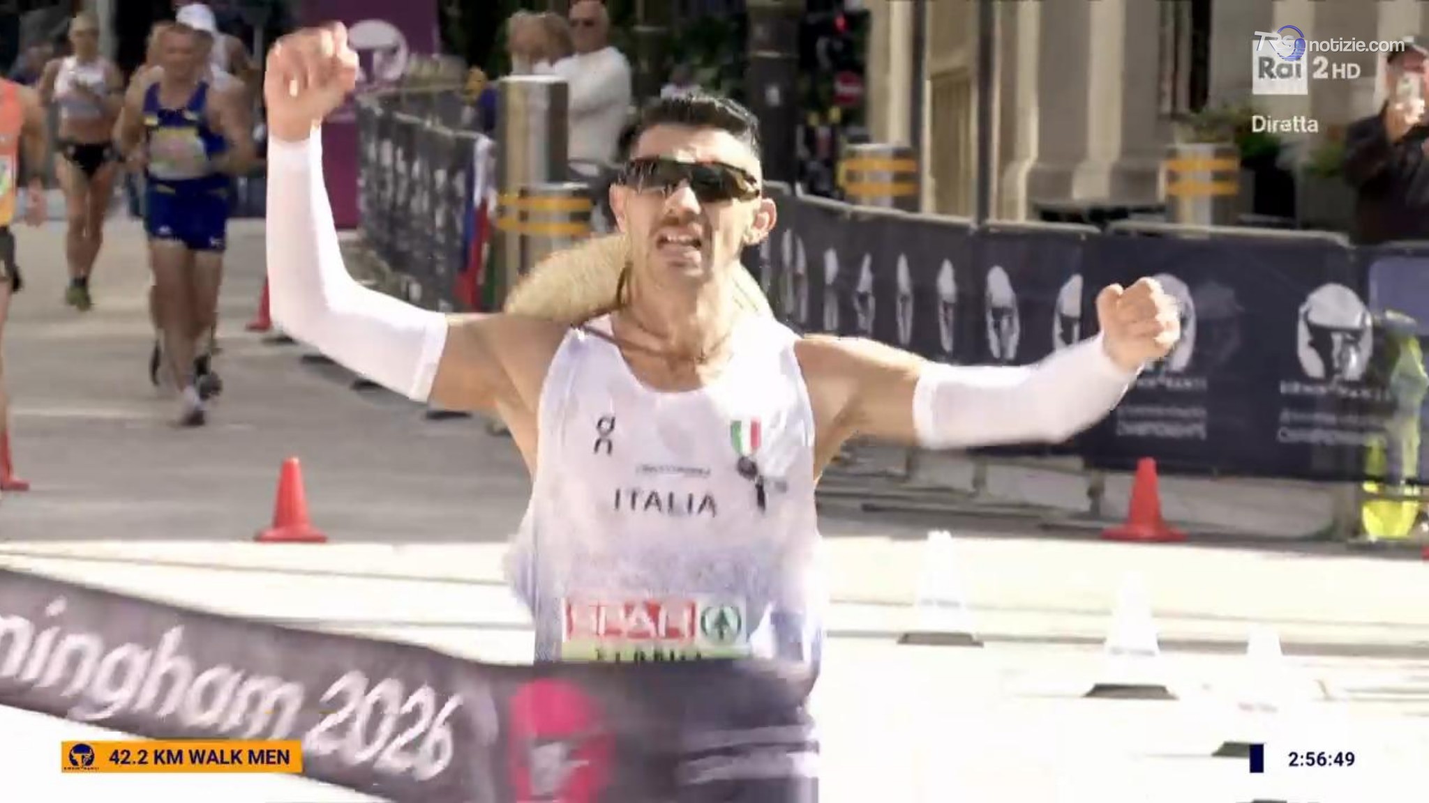 Europei atletica, a Massimo Stano l'Oro