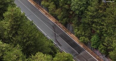 Terremoto sull'Etna, fratture sulla strada Mareneve viste dal drone