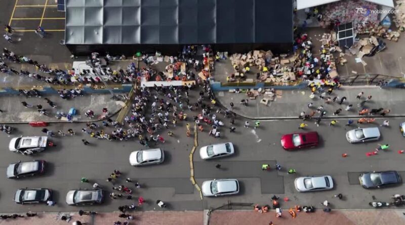 Terremoto in Colombia: lo stadio El Campín diventa un gigantesco hub per gli aiuti umanitari