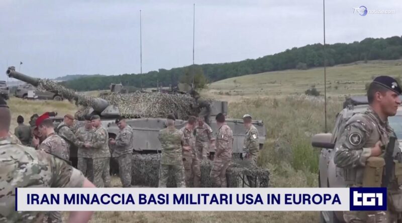 L'Iran minaccia le basi americane in Europa