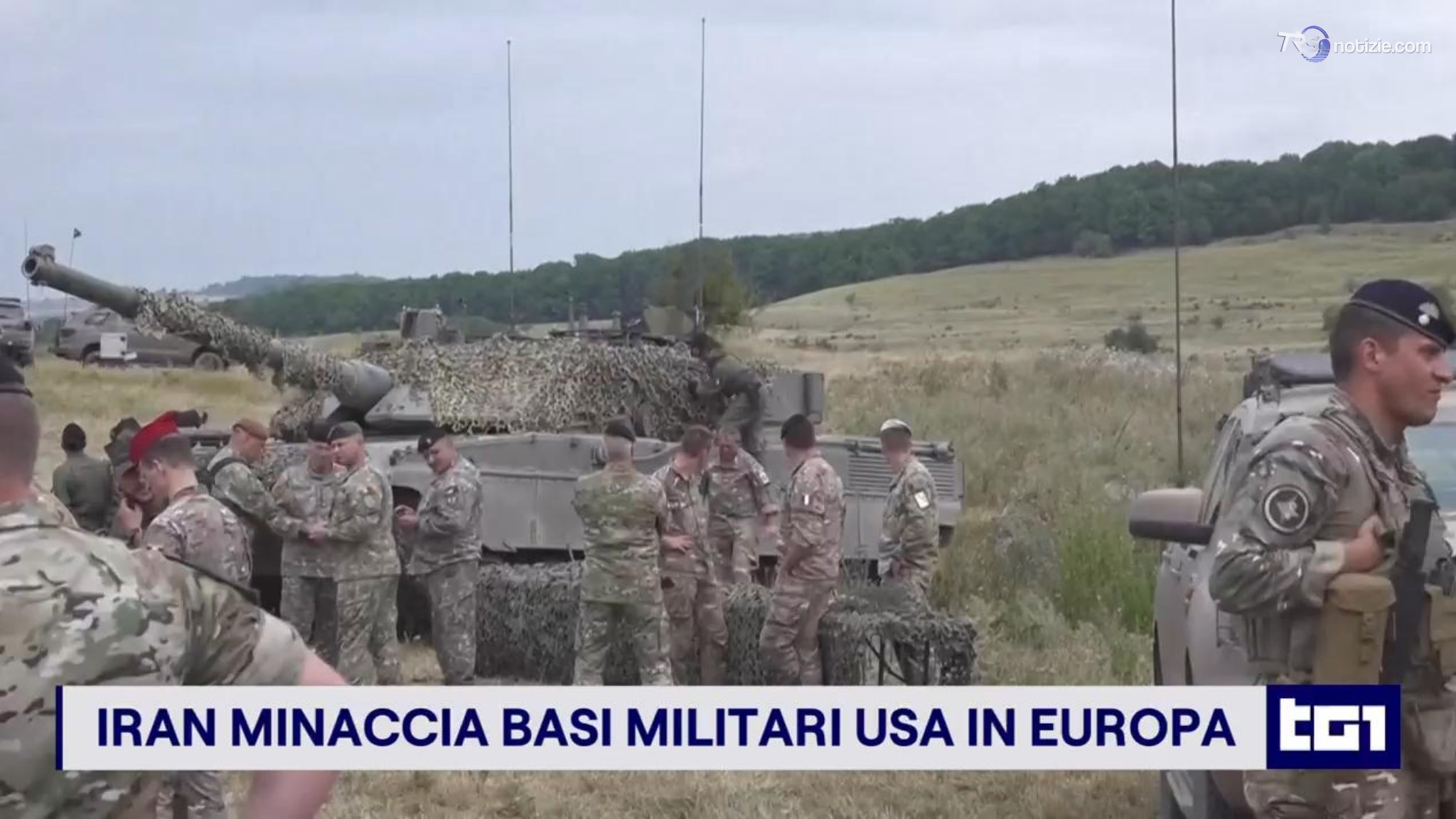 L'Iran minaccia le basi americane in Europa