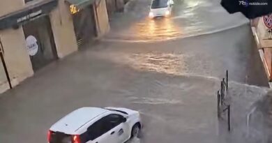 Allerta gialla, a Genova primi interventi dei vigili del fuoco