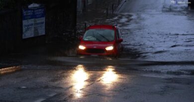 Nubifragio sul Tigullio: allagato sottopasso a Chiavari