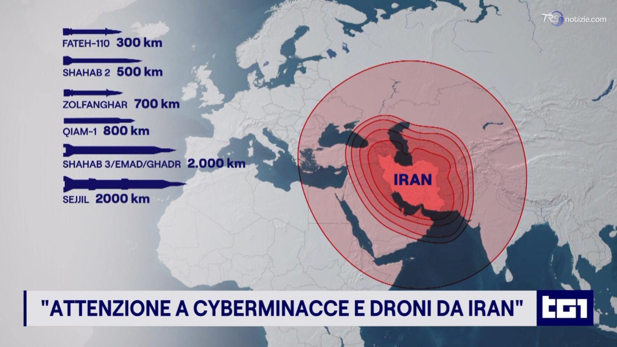 Camporini: "Attenzione a cyberminacce e droni dall'Iran"