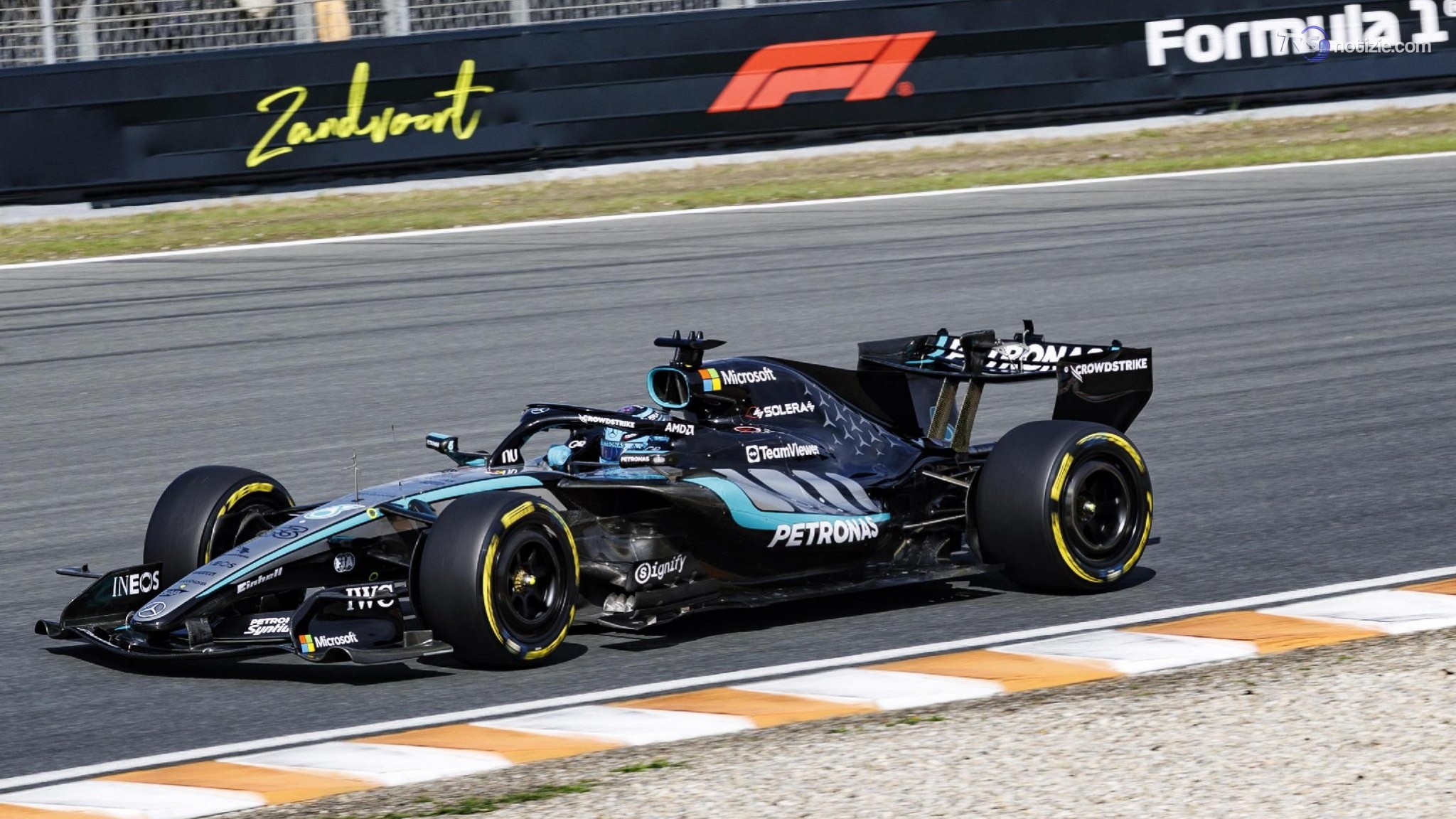 F1, Sprint Olanda: successo di Russell