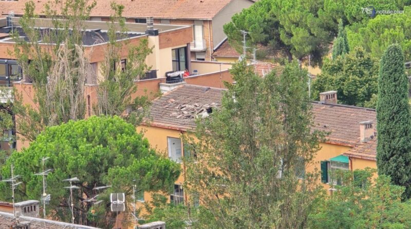 Esplosione in una palazzina a Perugia, ci sono persone coinvolte