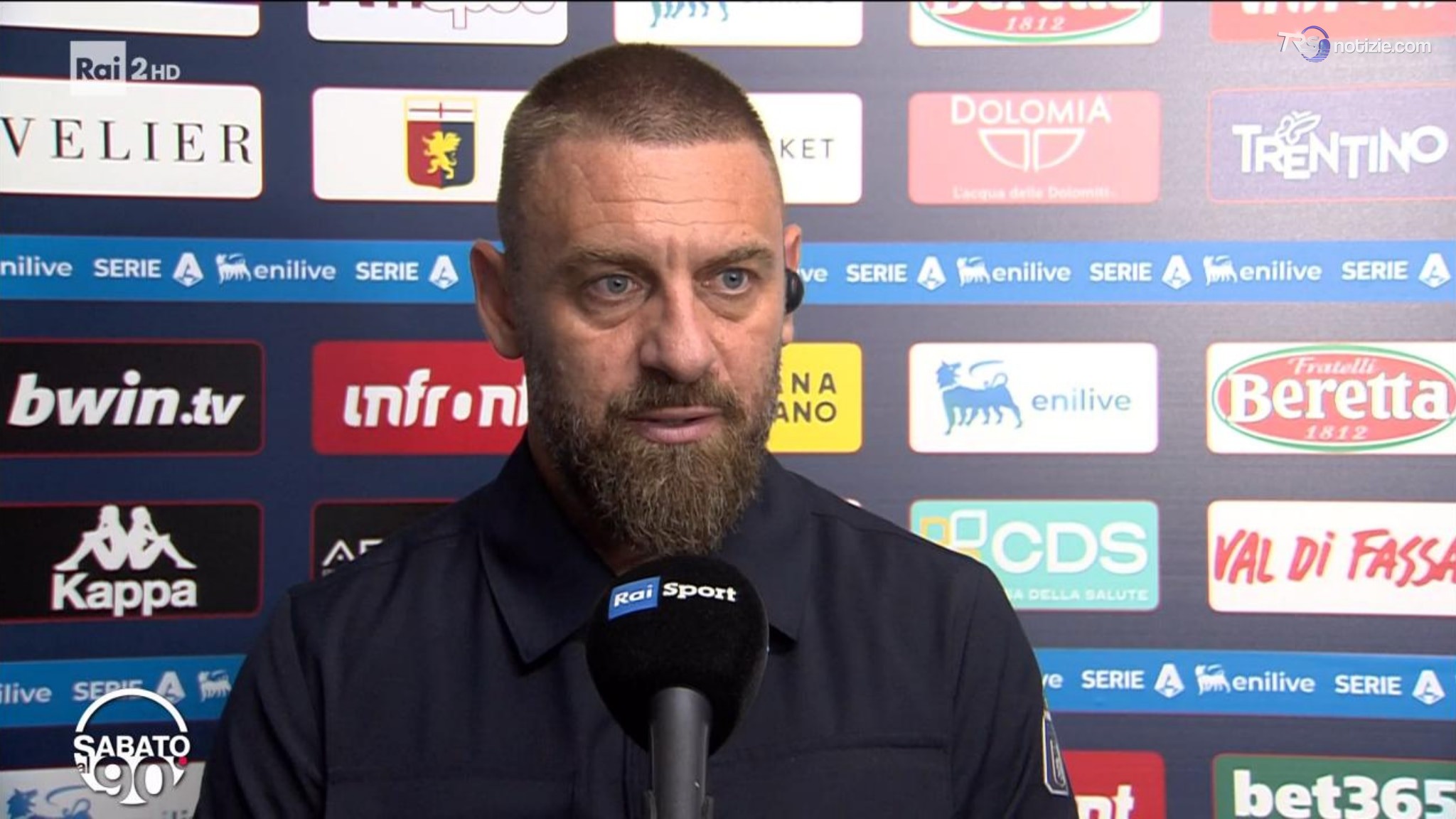 De Rossi: "Tutti hanno visto il fallo, ma è meglio se non parlo"