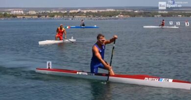 Giochi del Mediterraneo. Canoa, Samuele Veglianti vince l'oro nei 1000 metri