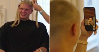 Haaland si rasa i capelli: le reazioni di Ibrahimovic e Guardiola