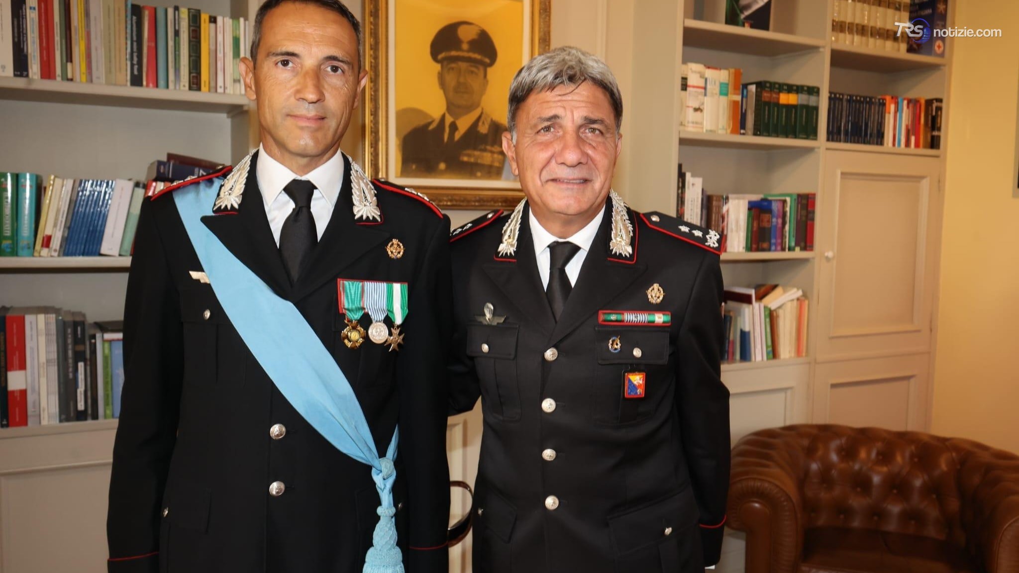 Il tenente colonnello Giovanni Ruggiu alla guida del gruppo carabinieri di Palermo