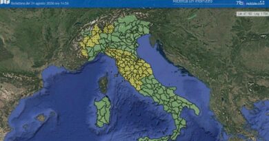 Maltempo, diverse allerte gialle al Centro-Nord, poi torna caldo e bel tempo