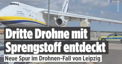 Scoperto un terzo drone e dell'esplosivo vicino all'aeroporto di Lipsia