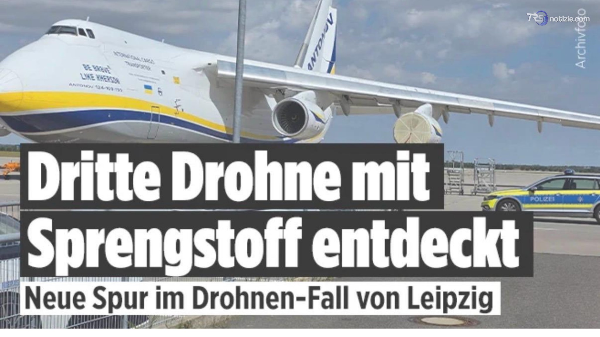 Scoperto un terzo drone e dell'esplosivo vicino all'aeroporto di Lipsia
