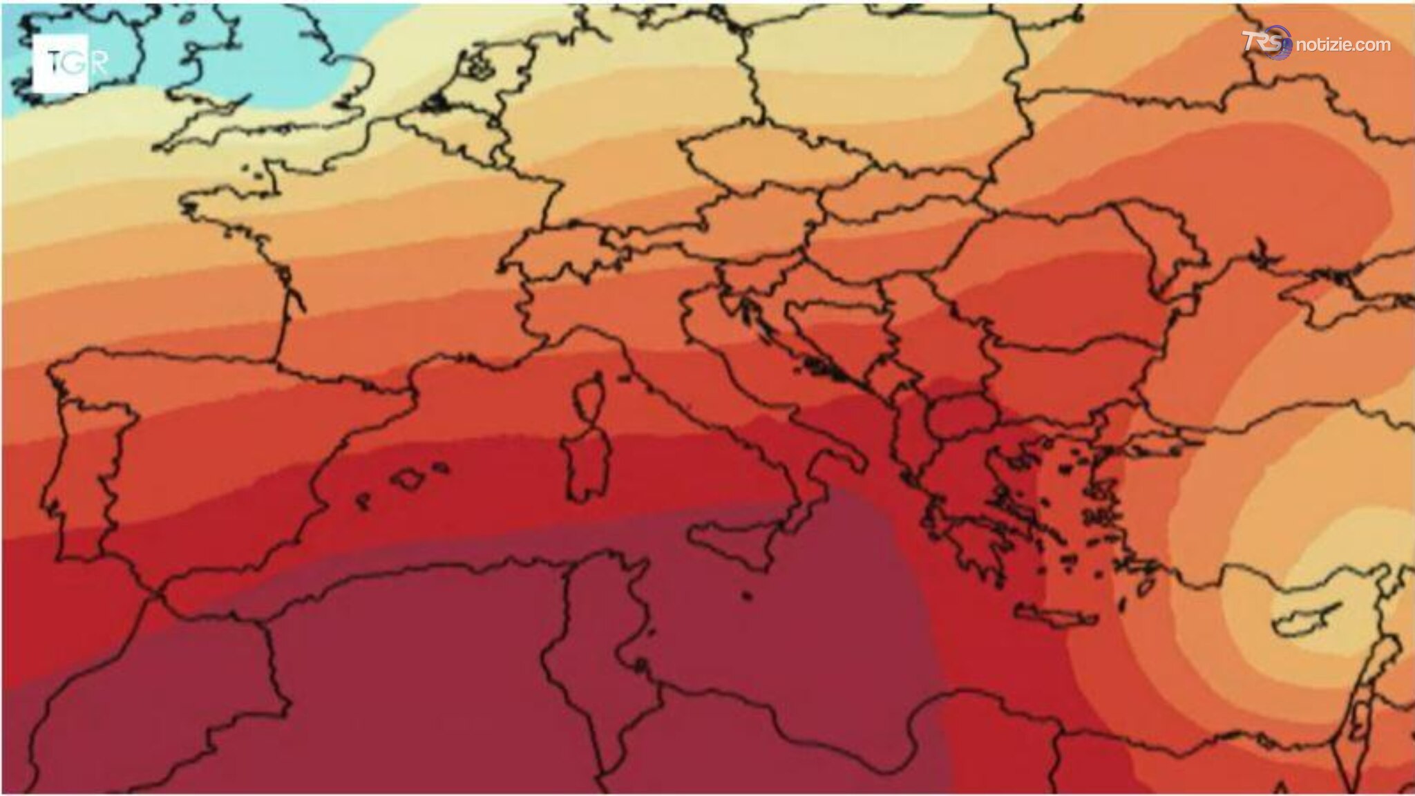 Caldo da bollino rosso a Palermo. Afa fino a sabato in tutta la regione