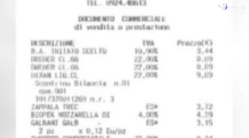 Lo scontrino di Matteo Messina Denaro