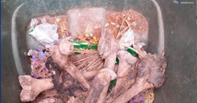 Marsala, resti umani trovati al cimitero in un bidone della spazzatura