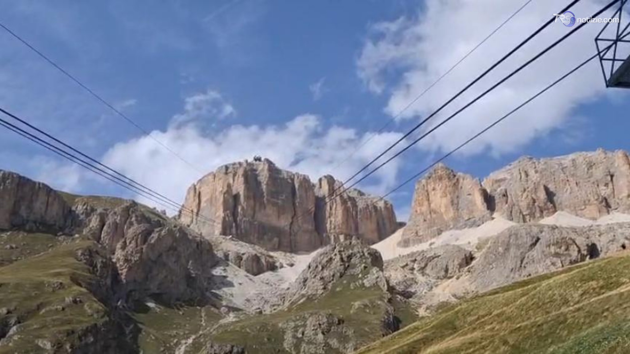 Val di Fassa, 800 escursionisti recuperati degli impianti di risalita a causa del forte vento