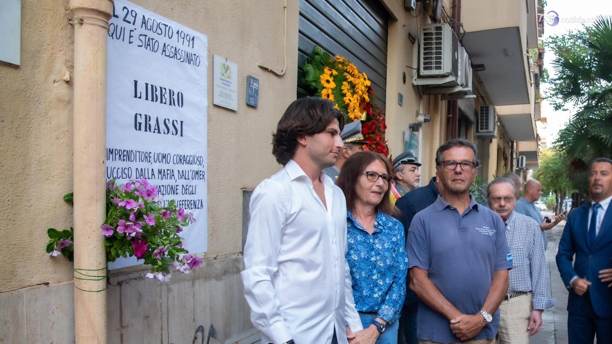 Ricordato a Palermo Libero Grassi, imprenditore ucciso dalla mafia 35 anni fa